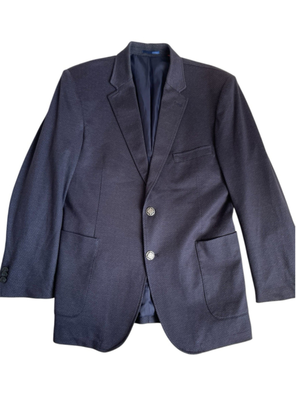 Johnston & Murphy Blazer Mens Small Navy XC4 Extreme Comfort City Travel Jacket